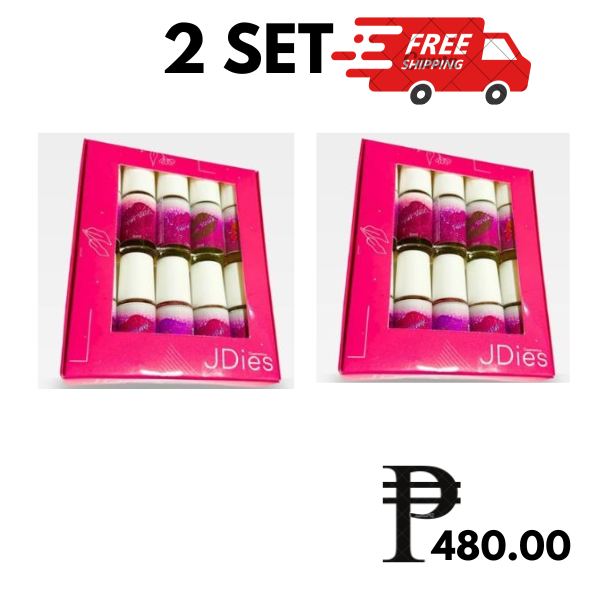 Jdies Set of 10 5ml Lip and Cheek Tint
