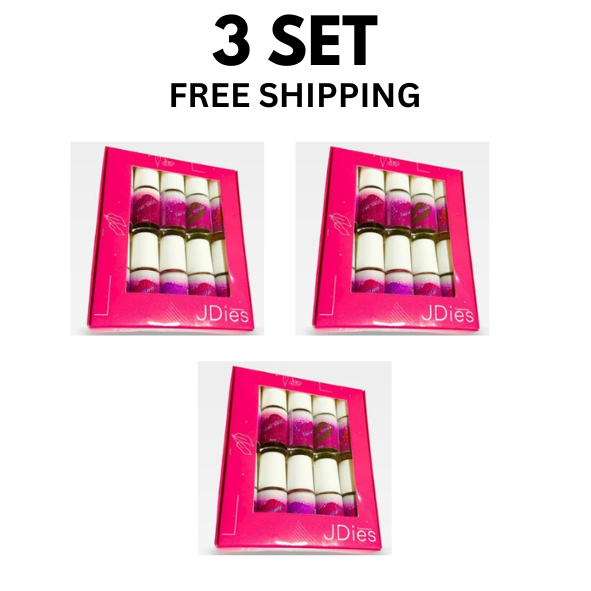 Jdies Set of 10 5ml Lip and Cheek Tint