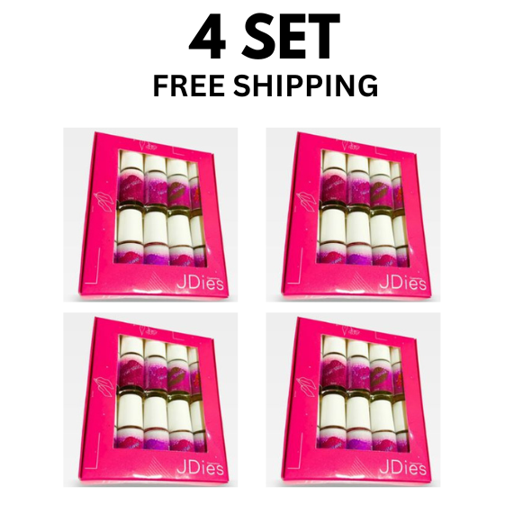 Jdies Set of 10 5ml Lip and Cheek Tint