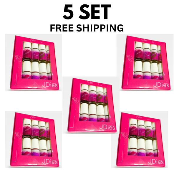 Jdies Set of 10 5ml Lip and Cheek Tint