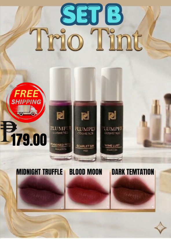 Trio Tint Plumper Cosmetics